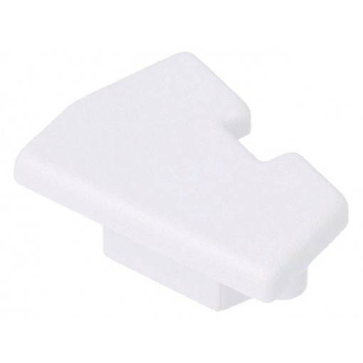 A9950001; Cap for LED profiles; white; ABS; Application: EDGE10; TOPMET