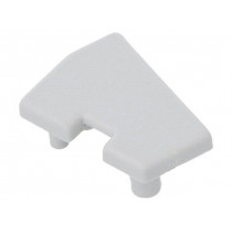 A9950022; Cap for LED profiles; grey; ABS; Application: EDGE10; TOPMET