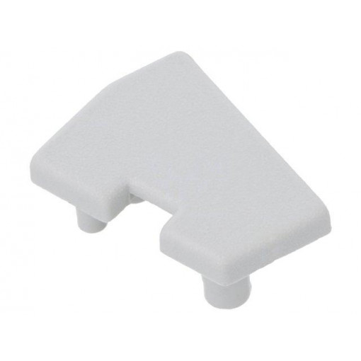 A9950022; Cap for LED profiles; grey; ABS; Application: EDGE10; TOPMET