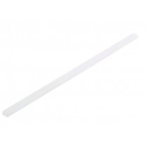H8050038; Cover for LED profiles; white; 1m; Application: HI8; V: C1; push-in; TOPMET