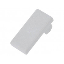 H8990022; Cap for LED profiles; grey; ABS; Application: HI8; TOPMET