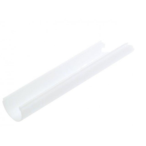 V3490038; Cover for LED profiles; white; 1m; V: D9; push-in; TOPMET