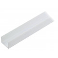 V3530038; Cover for LED profiles; white; 1m; V: E9; push-in; TOPMET