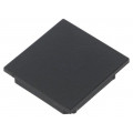 V4600002; Cap for LED profiles; black; ABS; Application: VARIO30-08; TOPMET