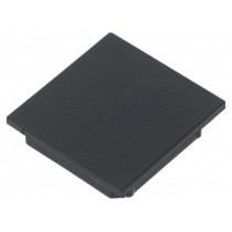 V4600002; Cap for LED profiles; black; ABS; Application: VARIO30-08; TOPMET