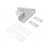 V4660020S; Connector 60°; silver; aluminium; Application: VARIO30-02; TOPMET