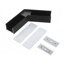 V4690021S; Connector 120°; black; aluminium; Application: VARIO30-02; TOPMET