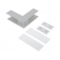 V4710020S; Connector 270°; silver; aluminium; Application: VARIO30-02; TOPMET