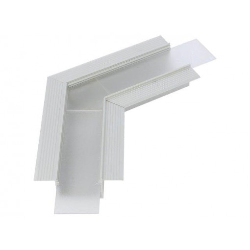 V4750020S; Connector 120°; silver; aluminium; Application: VARIO30-05; TOPMET