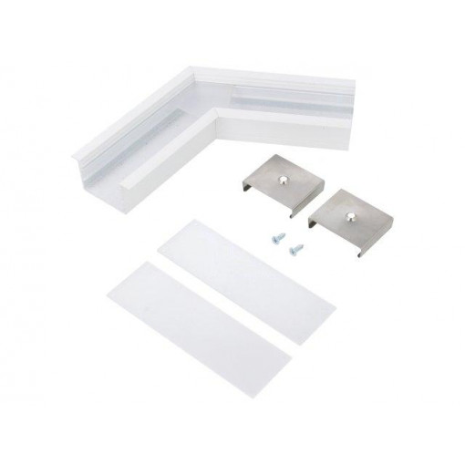 V4810001S; Connector 120°; white; aluminium; Application: VARIO30-07; TOPMET