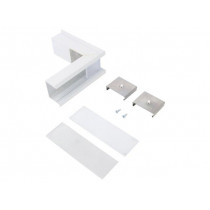 V4830001S; Connector 270°; white; aluminium; Application: VARIO30-07; TOPMET