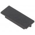 V4870002; Cap for LED profiles; black; ABS; Application: VARIO30-01; TOPMET V4870002; Cap for LED profiles; black; ABS; Application: VARIO30-01; TOPMET