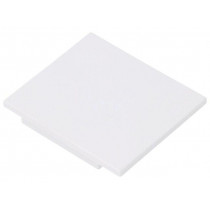 V4890001; Cap for LED profiles; white; ABS; Application: VARIO30-03; TOPMET