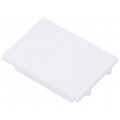 V4910001; Cap for LED profiles; white; ABS; Application: VARIO30-05; TOPMET V4910001; Cap for LED profiles; white; ABS; Application: VARIO30-05; TOPMET