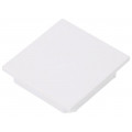 V4940001; Cap for LED profiles; white; ABS; Application: VARIO30-08; V: A; TOPMET V4940001; Cap for LED profiles; white; ABS; Application: VARIO30-08; V: A; TOPMET