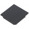 V4940002; Cap for LED profiles; black; ABS; Application: VARIO30-08; V: A; TOPMET V4940002; Cap for LED profiles; black; ABS; Application: VARIO30-08; V: A; TOPMET