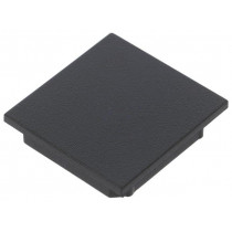 V4940002; Cap for LED profiles; black; ABS; Application: VARIO30-08; V: A; TOPMET