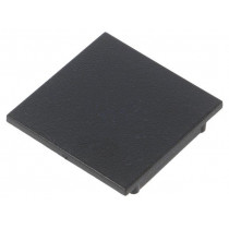V4960002; Cap for LED profiles; black; ABS; Application: VARIO30-08; V: C; TOPMET
