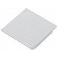 V4960040; Cap for LED profiles; silver; ABS; Application: VARIO30-08; V: C; TOPMET V4960040; Cap for LED profiles; silver; ABS; Application: VARIO30-08; V: C; TOPMET