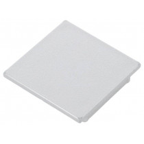 V4960040; Cap for LED profiles; silver; ABS; Application: VARIO30-08; V: C; TOPMET