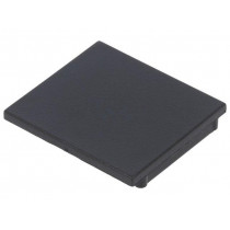 V4970002; Cap for LED profiles; black; ABS; Application: VARIO30-08; V: D; TOPMET