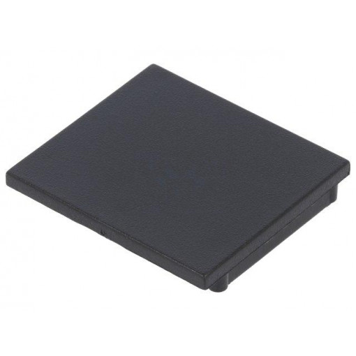 V4970002; Cap for LED profiles; black; ABS; Application: VARIO30-08; V: D; TOPMET