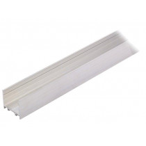V3050000S; Profiles for LED modules; surface; natural; L: 1m; aluminium; TOPMET
