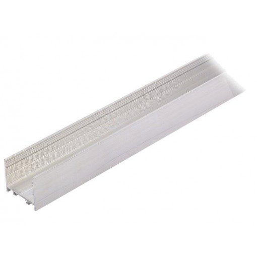 V3050000S; Profiles for LED modules; surface; natural; L: 1m; aluminium; TOPMET