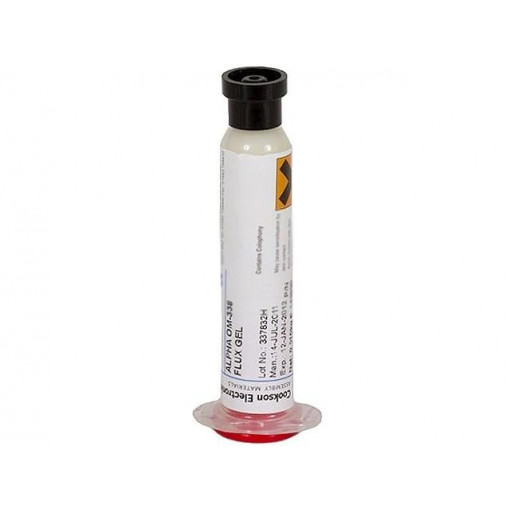 OM-338; Flux: rosin based; ROL0,synthetic; gel; syringe; 10ml; BGA; ALPHA OM-338; Flux: rosin based; ROL0,synthetic; gel; syringe; 10ml; BGA; ALPHA