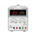 TP-1303; Power supply: laboratory; Channels: 2; 0÷30VDC; 0÷3A; 5VDC; 1A; TWINTEX