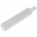 ; Screwed spacer sleeve; hexagonal; polyamide; M3; M3; 25mm; FIX&FASTEN