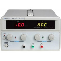 TP-6010; Power supply: laboratory; Channels: 1; 0÷60VDC; 0÷10A; TWINTEX