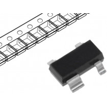 TPD2E001DZDR; Diode: Transil array; Ubr: 11V; unidirectional; SOT23-4; TEXAS INSTRUMENTS