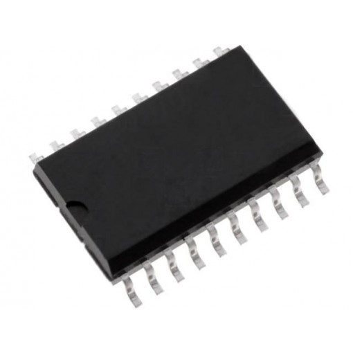 TPIC6B595DW; IC: peripheral circuit; 8bit,shift register; SMD; SO20-W; 90ns; 5Ω; TEXAS INSTRUMENTS