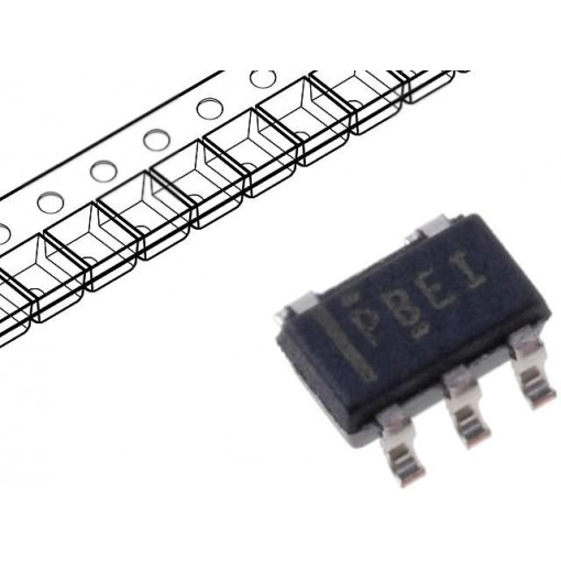 TPS76333DBVR; IC: voltage regulator; LDO,fixed; 3.3V; 0.15A; SOT23-5; SMD; TEXAS INSTRUMENTS