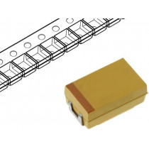 TPSD226K035R0200; Capacitor: tantalum; low ESR; 22uF; 35VDC; Case: D; 2917; ESR: 200mΩ; AVX