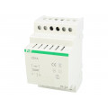 TR-24; Transformer: mains; 12VA; 230VAC; 24V; 0.5A; Mounting: DIN; 310g; F&F