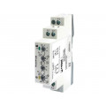 TR-EI1P-UNI; Timer; 0,05s÷100h; SPDT; 250VAC/8A; 12÷240VAC; 12÷240VDC; DIN; IP40; RELPOL