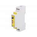 TRAH-D; Timer; 15s÷12h; NO; 24VDC/5A,250VAC/5A; Usup: 24VAC; 24VDC; DIN; MIKROBEST