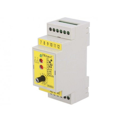 TRAM-C; Timer; 0,25s÷12min; DPDT; 24VDC/8A,250VAC/8A; Usup: 24VAC; 24VDC; MIKROBEST TRAM-C; Timer; 0,25s÷12min; DPDT; 24VDC/8A,250VAC/8A; Usup: 24VAC; 24VDC; MIKROBEST