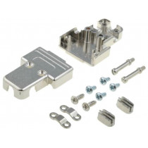6550-0100-01; Enclosure: for D-Sub connectors; D-Sub 9pin,D-Sub HD 15pin; ENCITECH