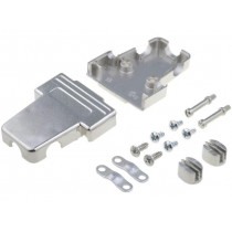 6550-0100-02; Enclosure: for D-Sub connectors; D-Sub 15pin,D-Sub HD 26pin; ENCITECH