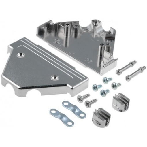 6550-0100-04; Enclosure: for D-Sub connectors; D-Sub 37pin,D-Sub HD 62pin; ENCITECH