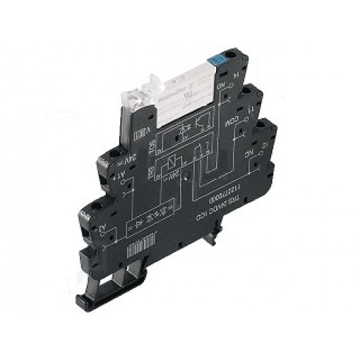 1122770000; Relay: interface; SPDT; Ucoil: 24VDC; 6A; Uswitch: max.250VDC; WEIDMÜLLER 1122770000; Relay: interface; SPDT; Ucoil: 24VDC; 6A; Uswitch: max.250VDC; WEIDMÜLLER