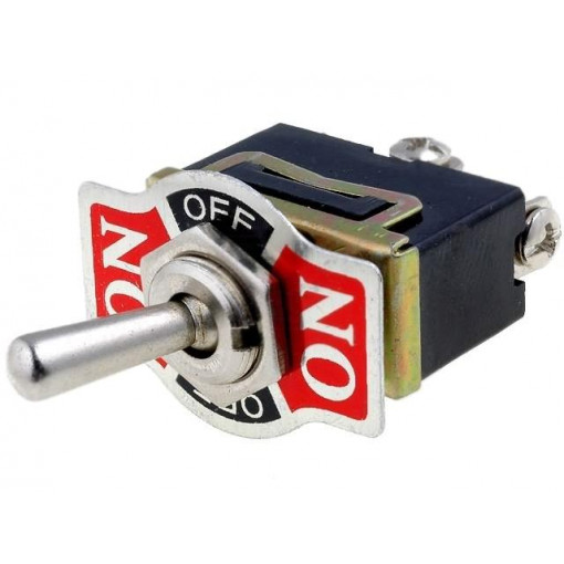 ; Switch: toggle; Pos: 3; SP3T; ON-OFF-ON; 10A/250VAC; -25÷85°C; 50mΩ; NINIGI