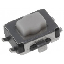 TS47-25MV160; Microswitch TACT; SPST-NO; Pos: 2; 0.05A/12VDC; SMT; none; 1.6N; CANAL ELECTRONIC TS47-25MV160; Microswitch TACT; SPST-NO; Pos: 2; 0.05A/12VDC; SMT; none; 1.6N; CANAL ELECTRONIC