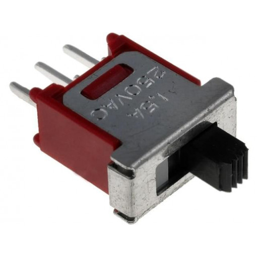 TS-4S-CQH; Switch: slide; Pos: 2; SPDT; 1.5A/250VAC; ON-ON; Mounting: THT; CANAL ELECTRONIC