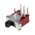 TS-6S-QH; Switch: slide; Pos: 2; SPDT; 1.5A/250VAC; ON-ON; Mounting: THT; CANAL ELECTRONIC