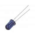 TSAL6100-AS12Z; IR transmitter; 5mm; 940nm; blue-gray; 170mW; 10°; THT; 100mA; VISHAY