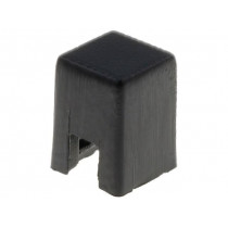 ; Button; square; black; 4x4x5.5mm; 